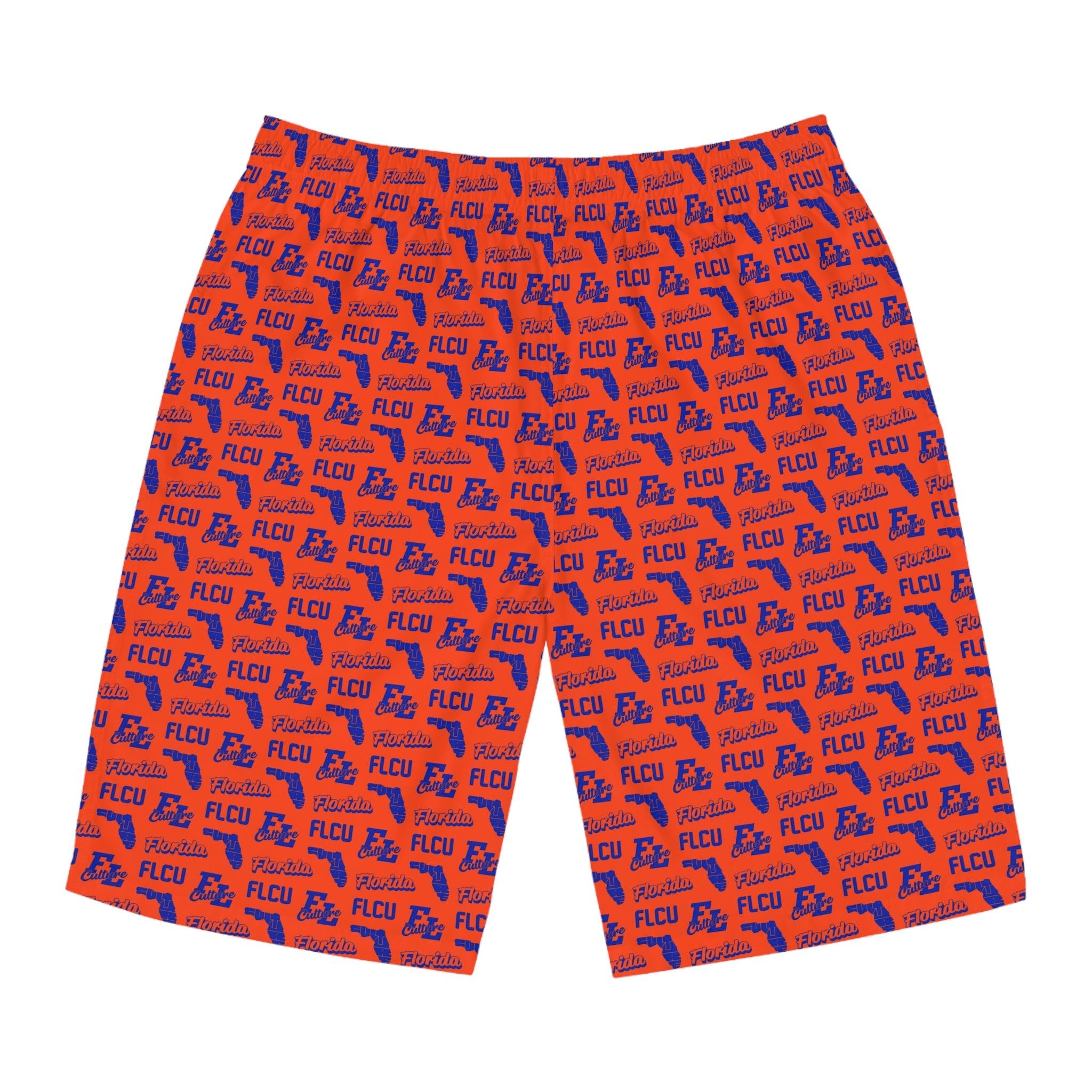 ALT Pattern Board Shorts Blue/Orange