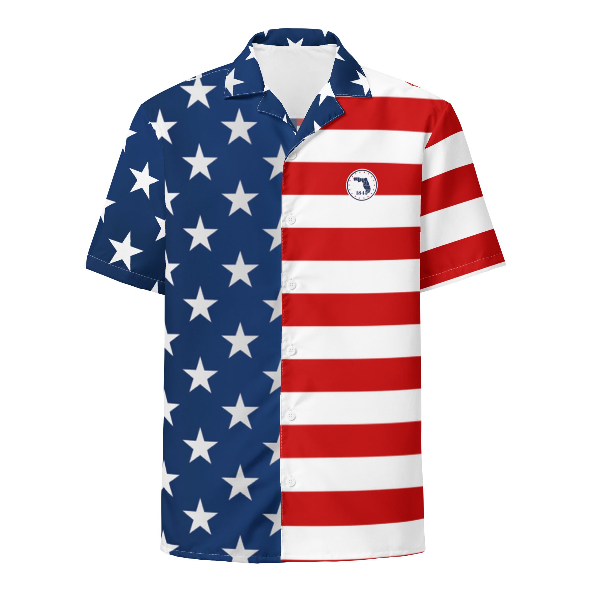 FL Culture Fourth Flaggin' Button Up