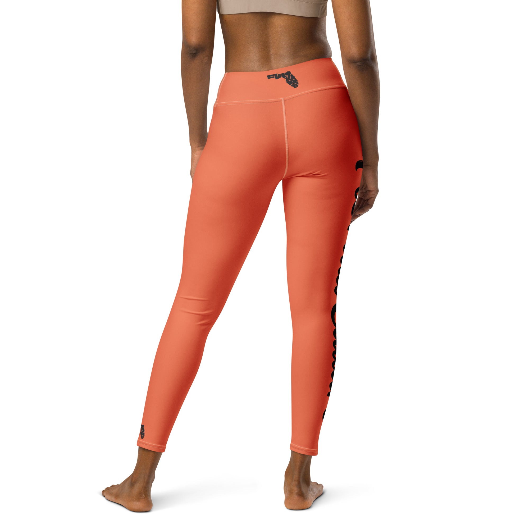FL Culture Coral Rose Leggings