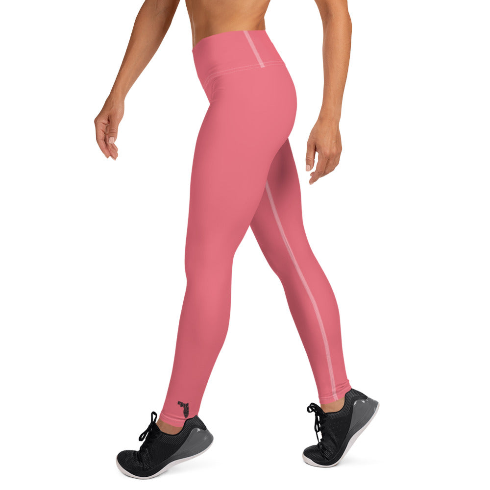 FL Culture Sunkist Coral Leggings