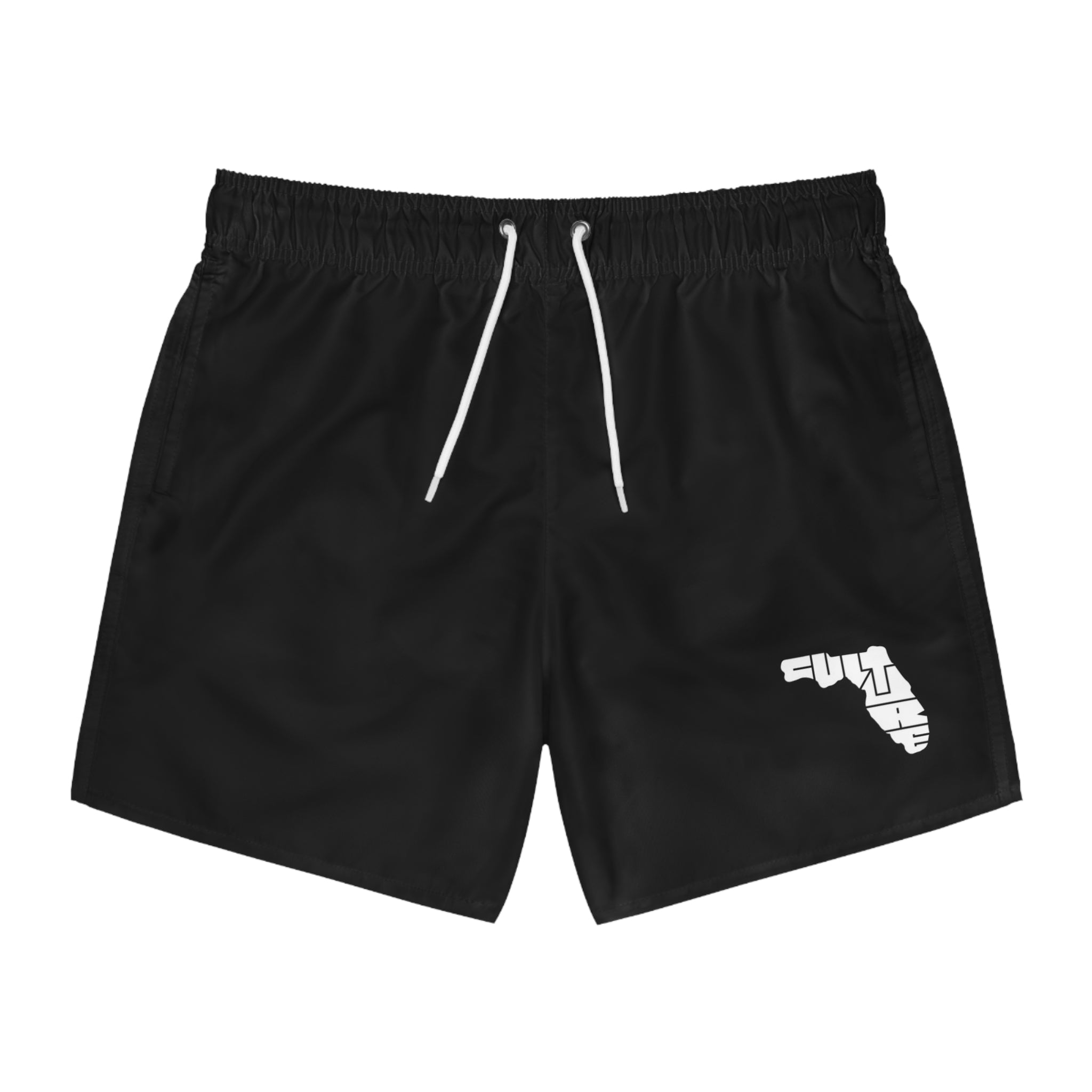 Culture Icon (Black) Swim Trunks