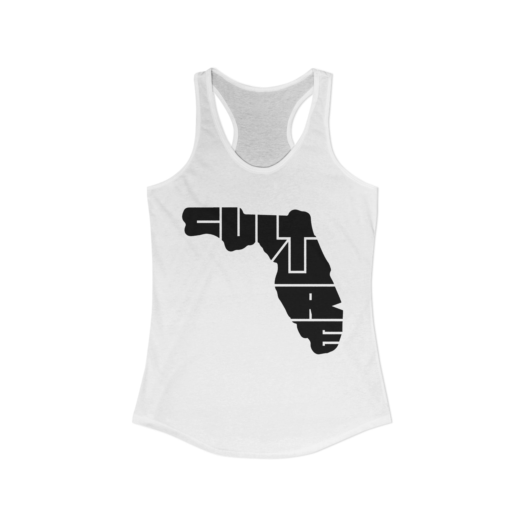 Culture Icon (Black) Racerback Tank