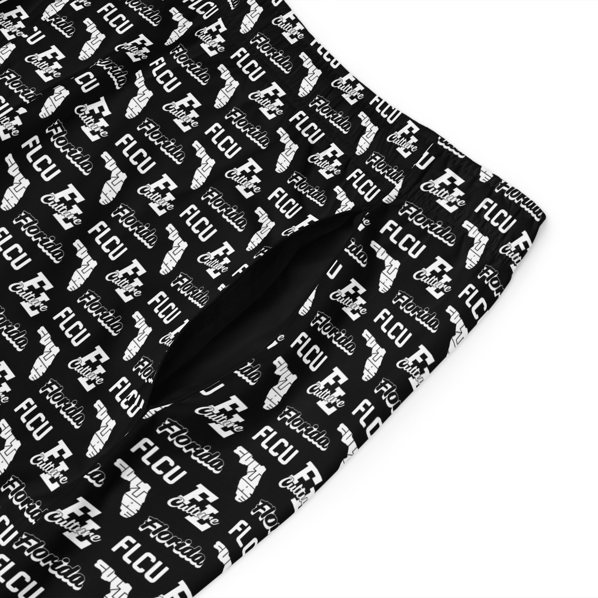 ALT Pattern Board Shorts Black/White