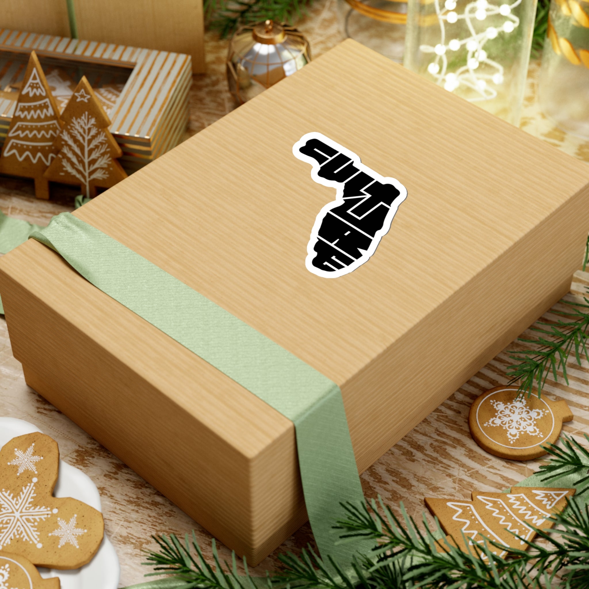 FL Culture Sticker Black