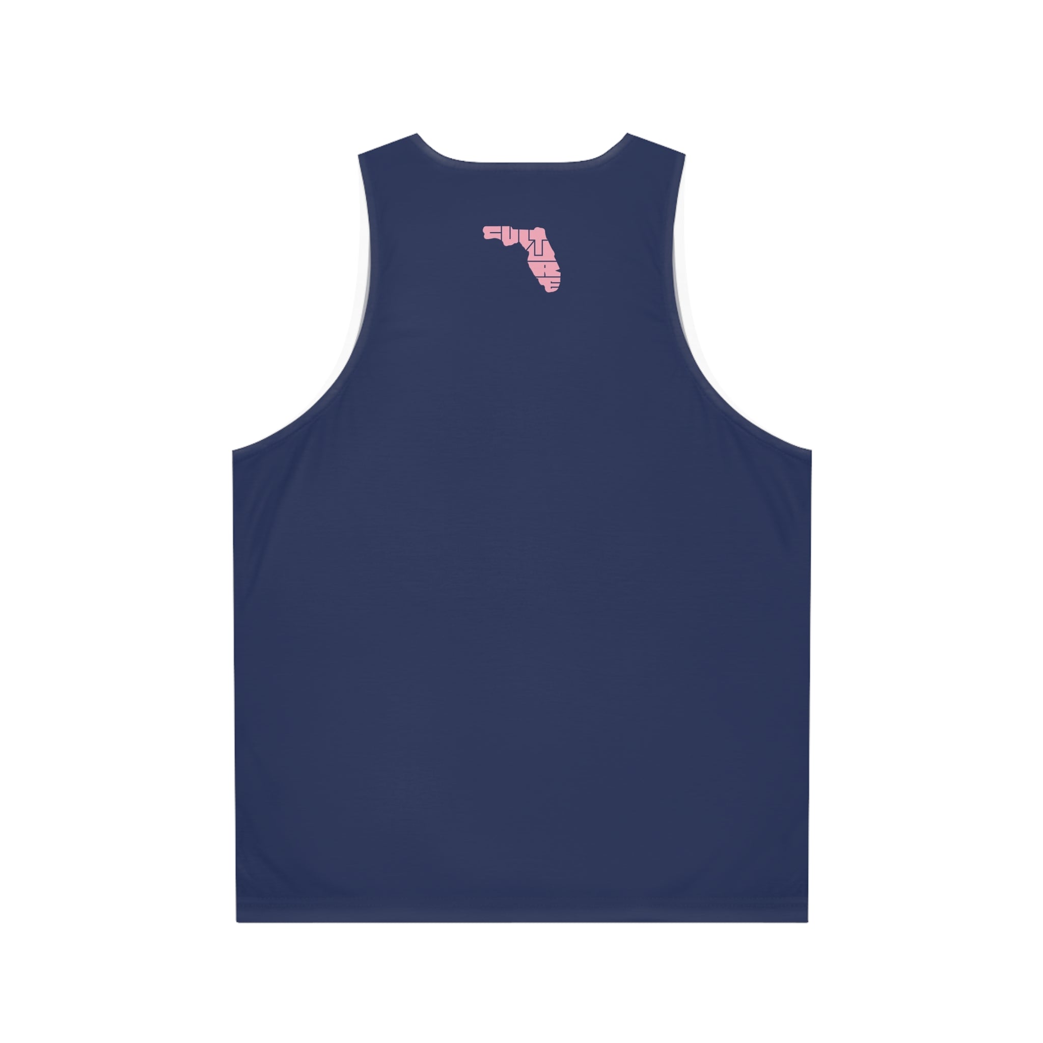 Pink Culture On Navy Tank Top Unisex