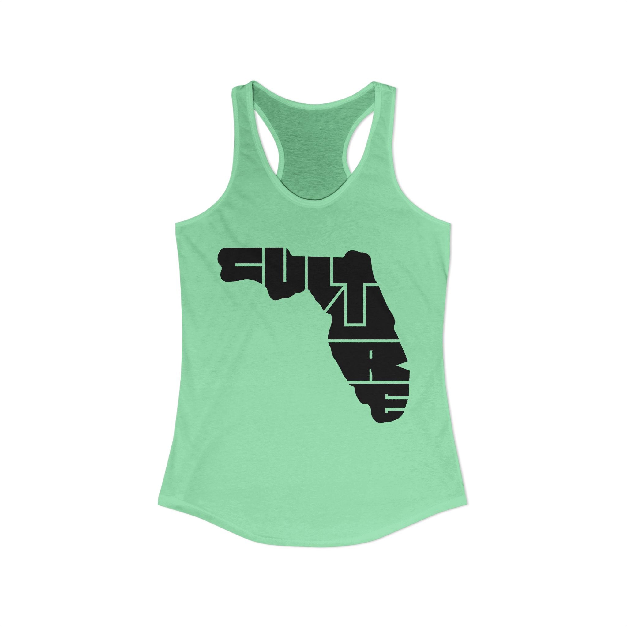 Culture Icon (Black) Racerback Tank