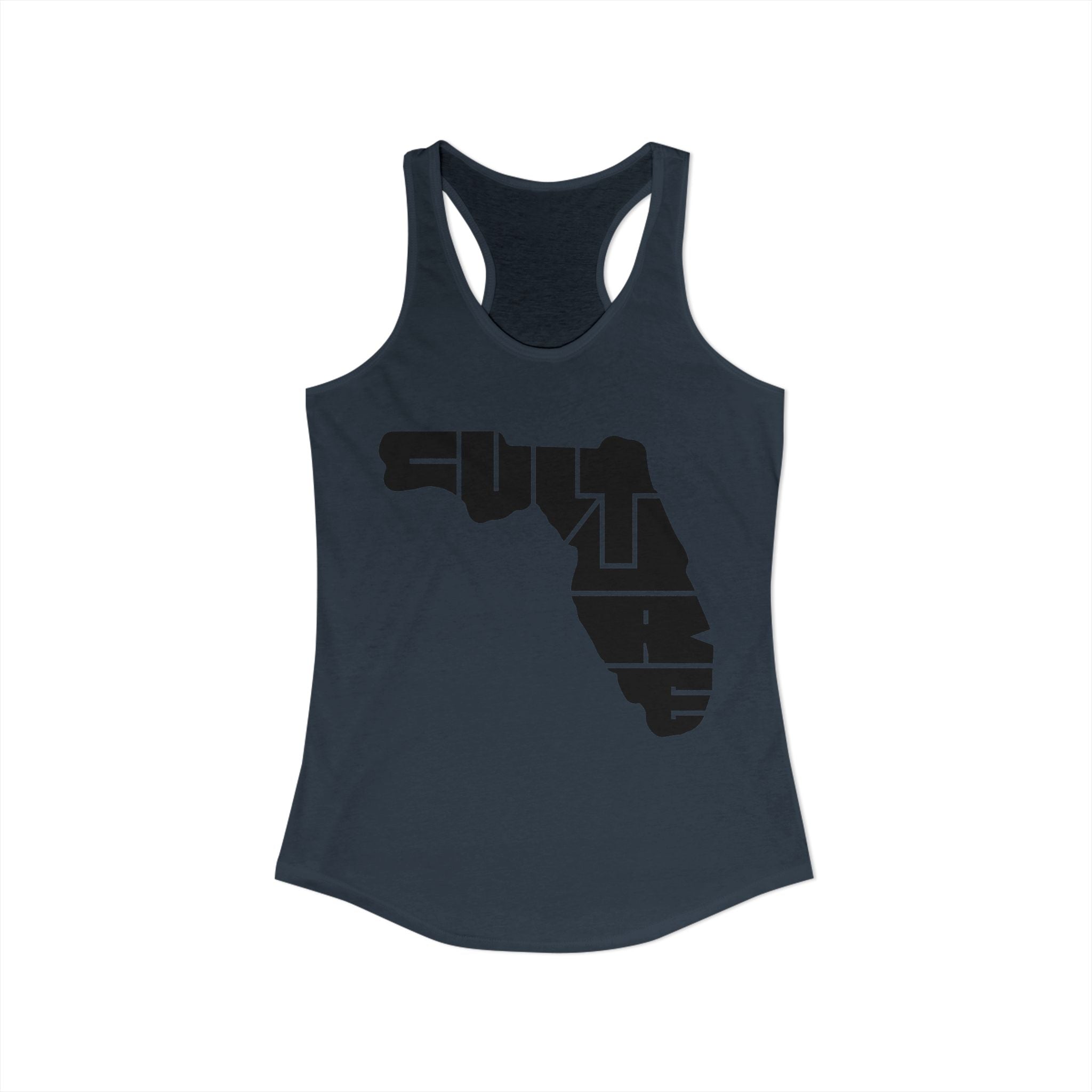 Culture Icon (Black) Racerback Tank