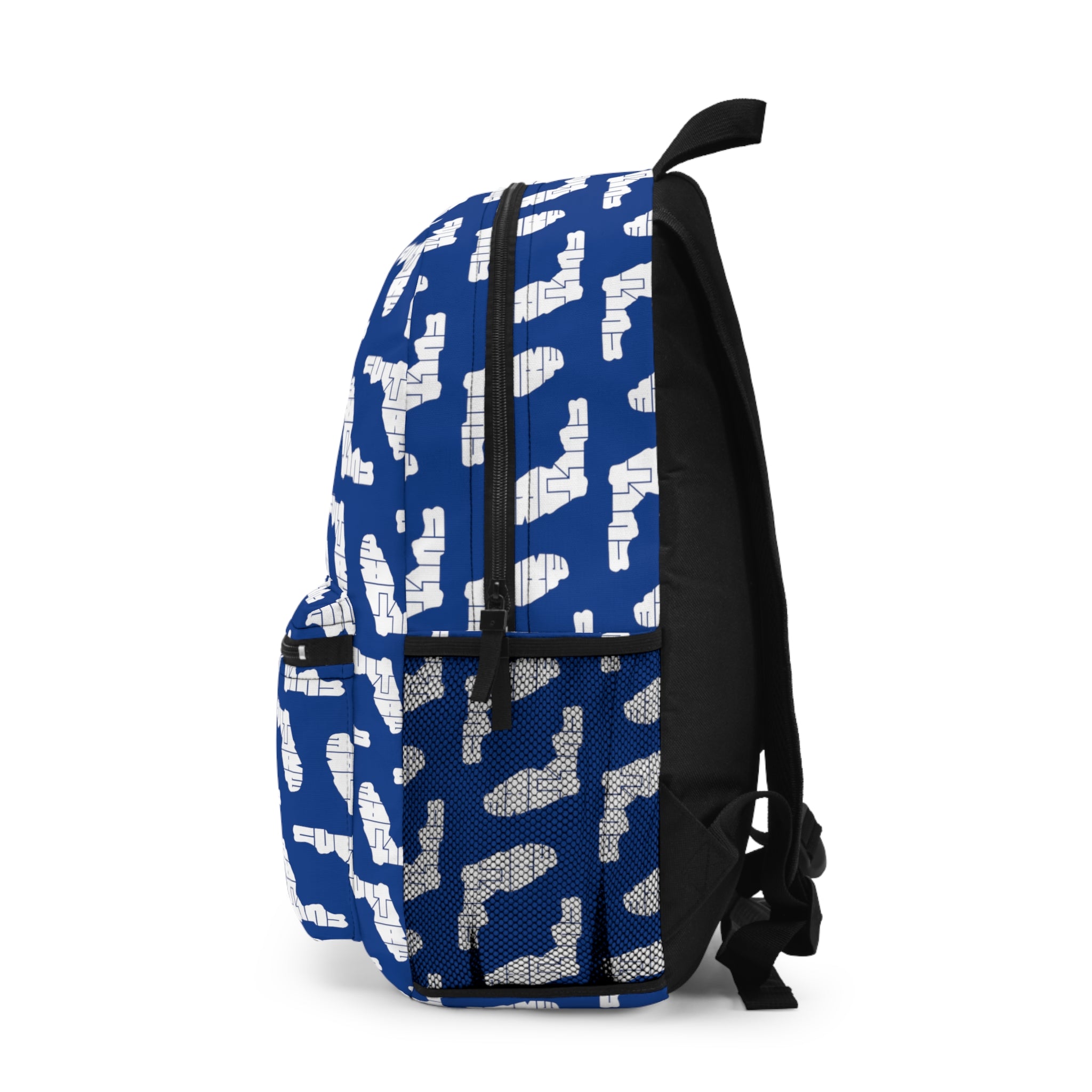 Culture Pattern Backpack BLUE