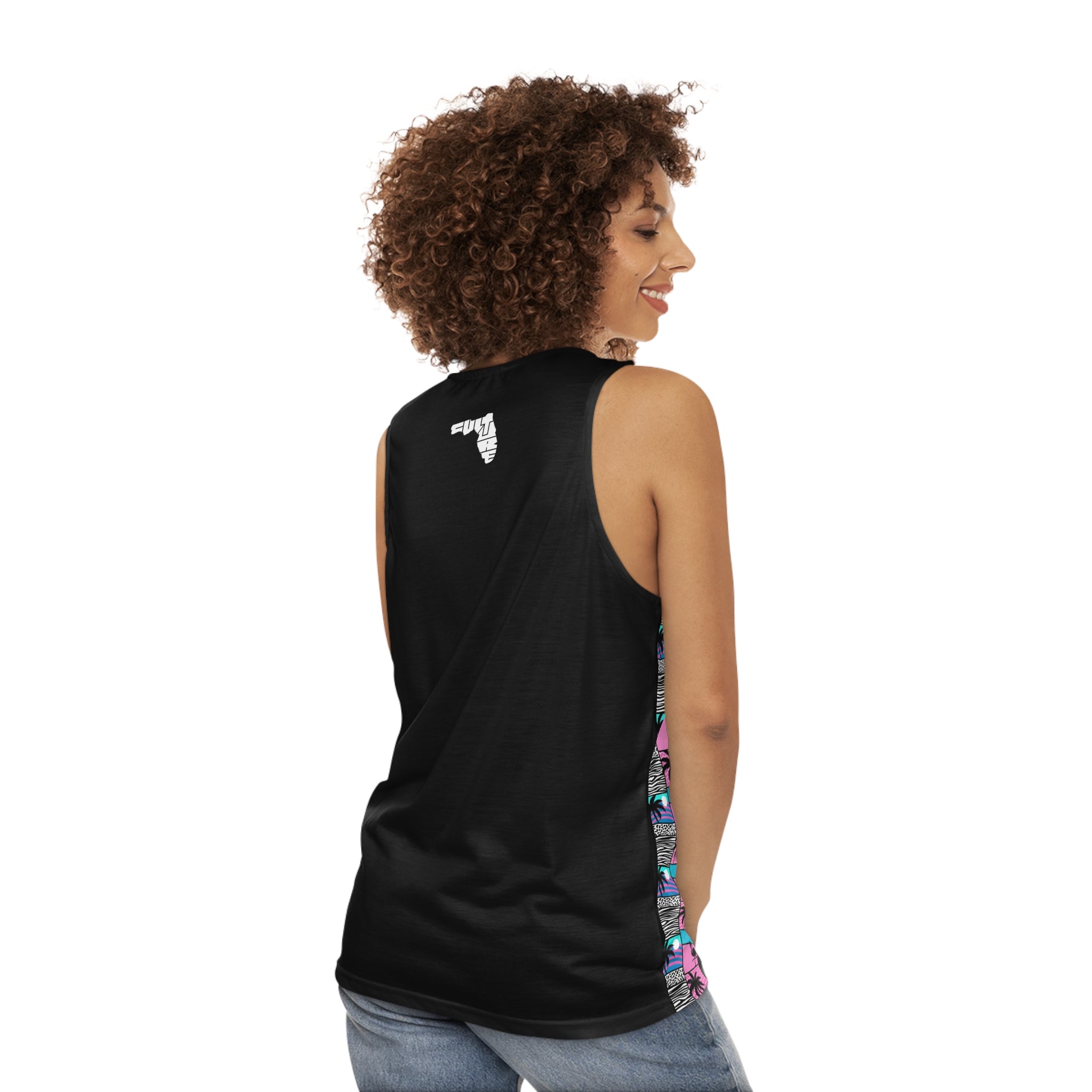 Miami Flamingo Tank Top Unisex