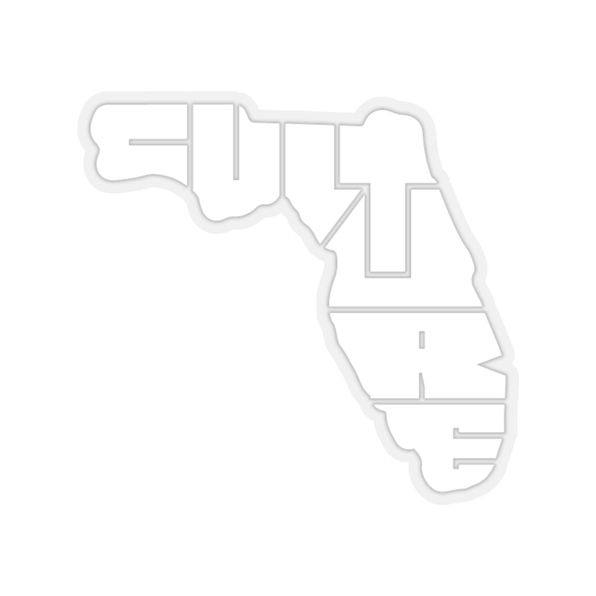 FL Culture Sticker White