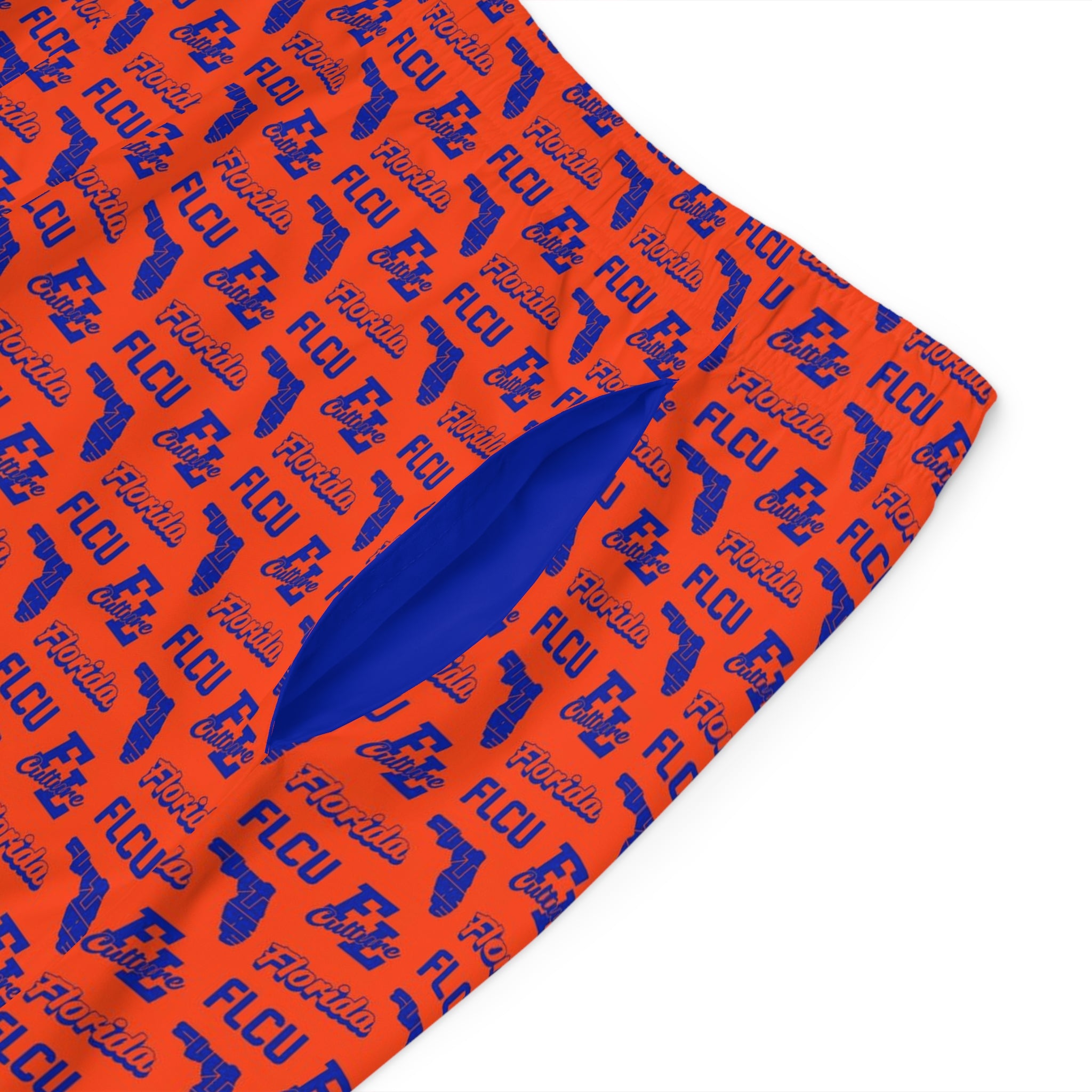 ALT Pattern Board Shorts Blue/Orange
