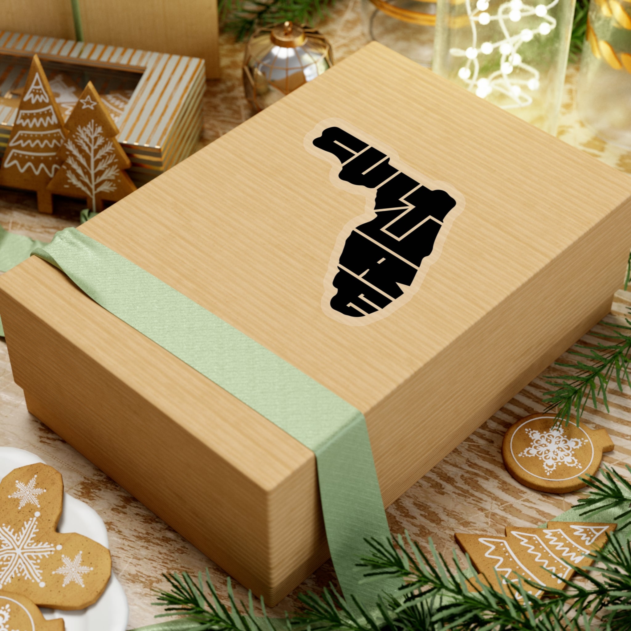 FL Culture Sticker Black