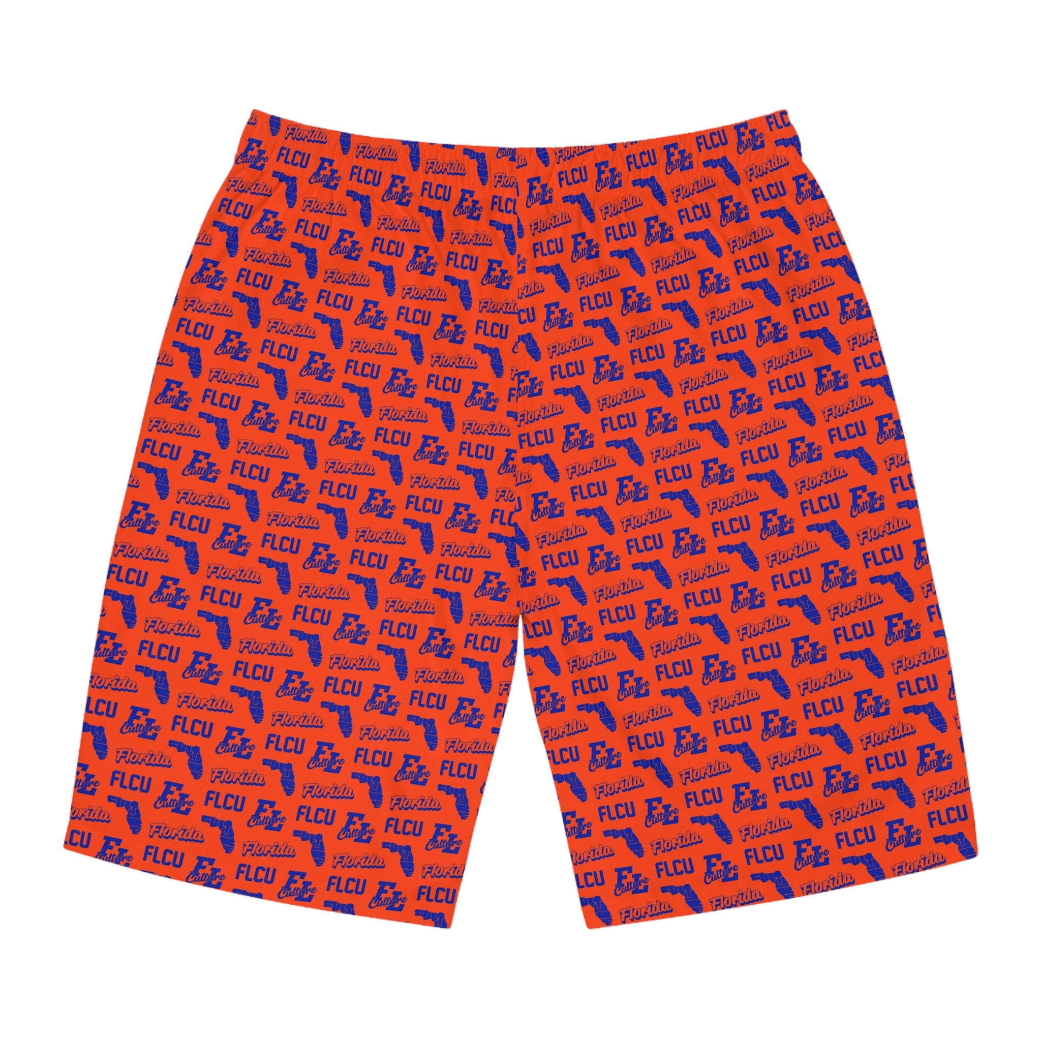 ALT Pattern Board Shorts Blue/Orange