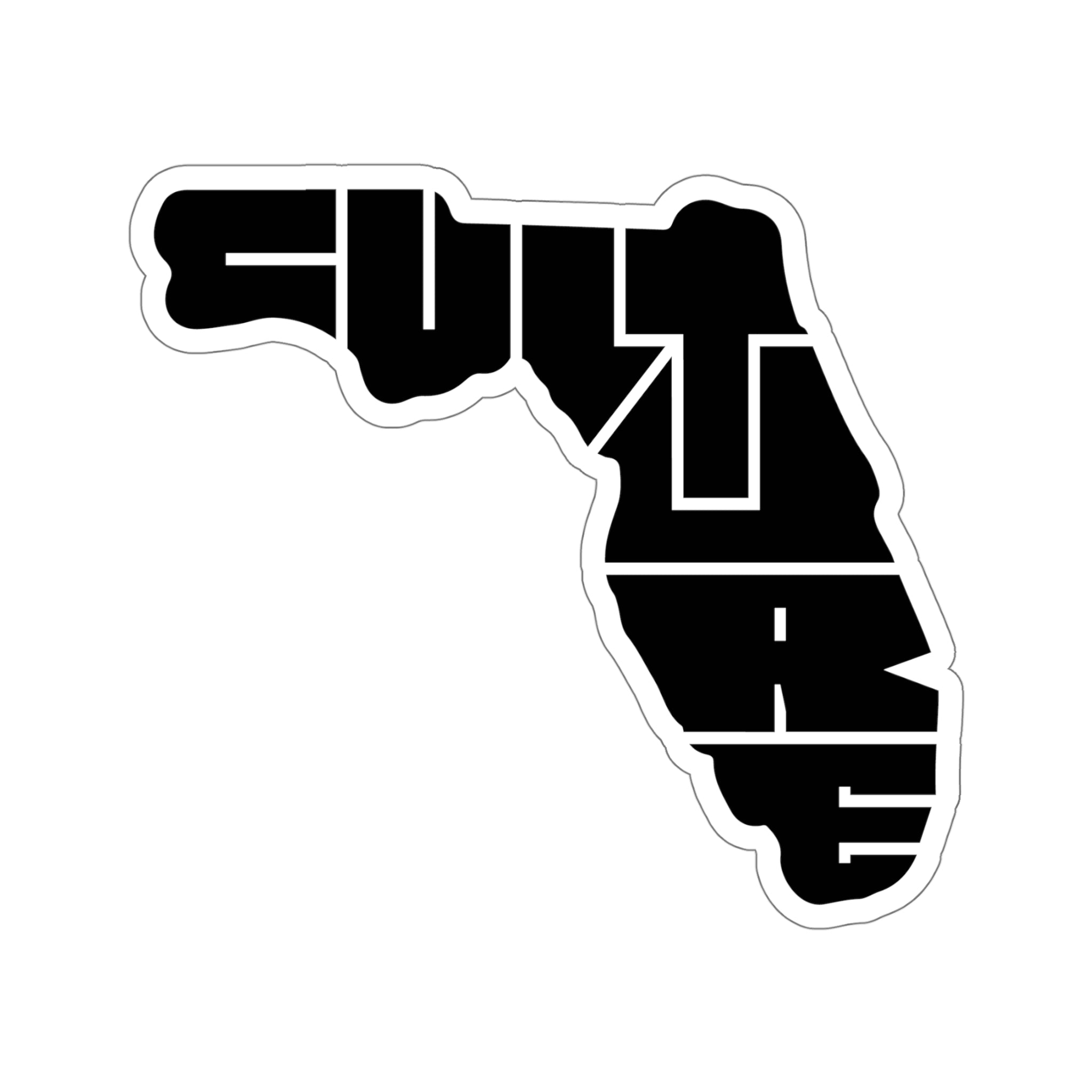 FL Culture Sticker Black