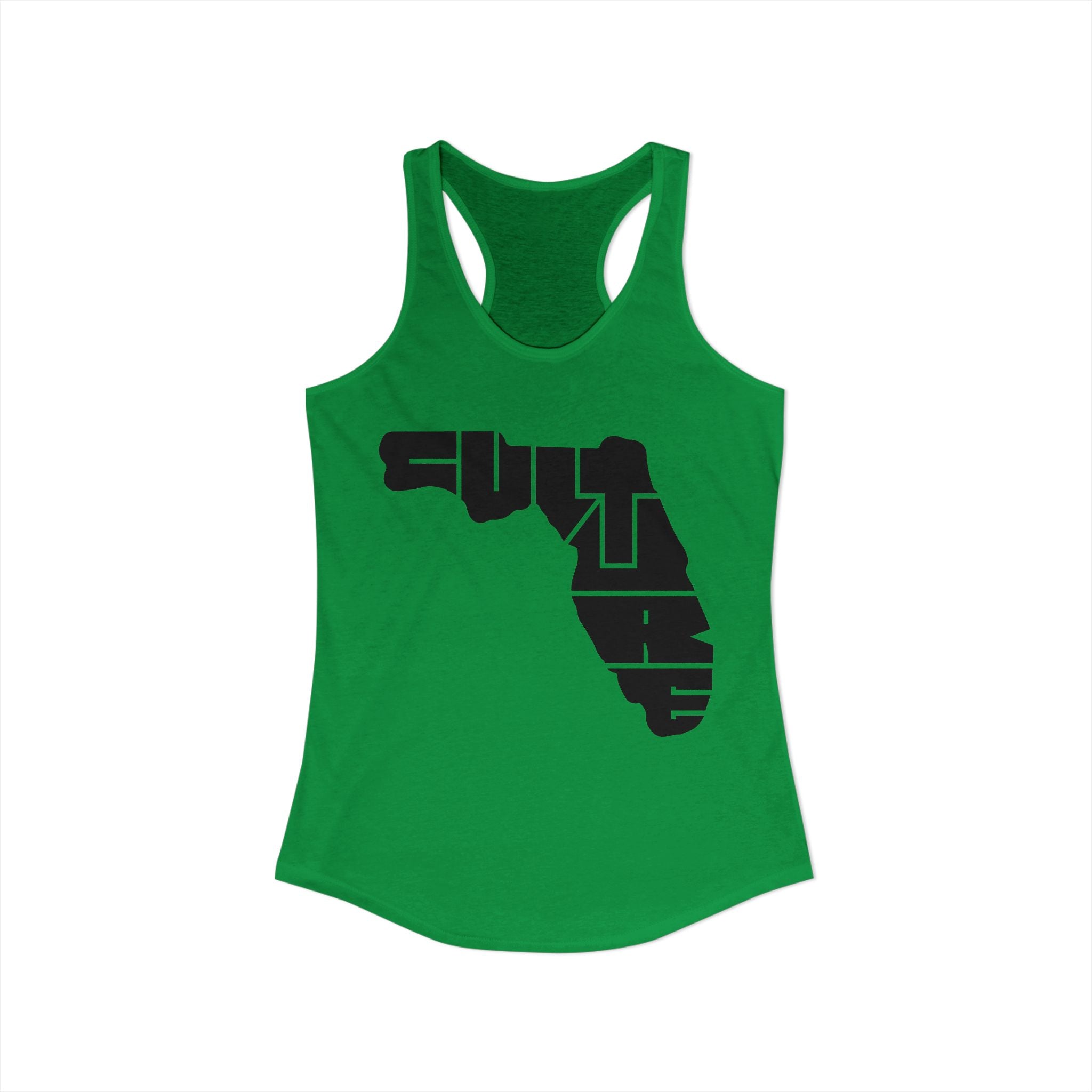 Culture Icon (Black) Racerback Tank