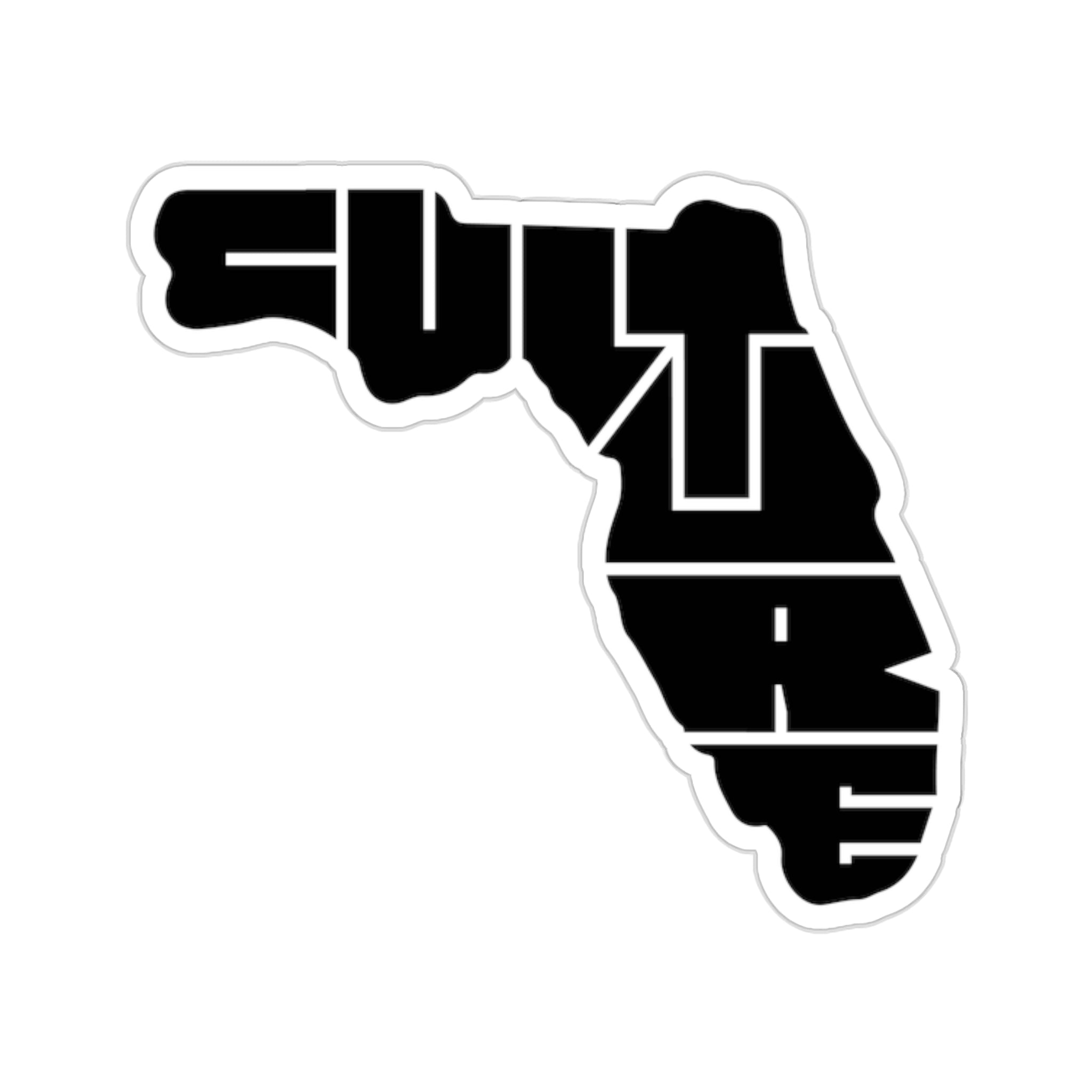 FL Culture Sticker Black