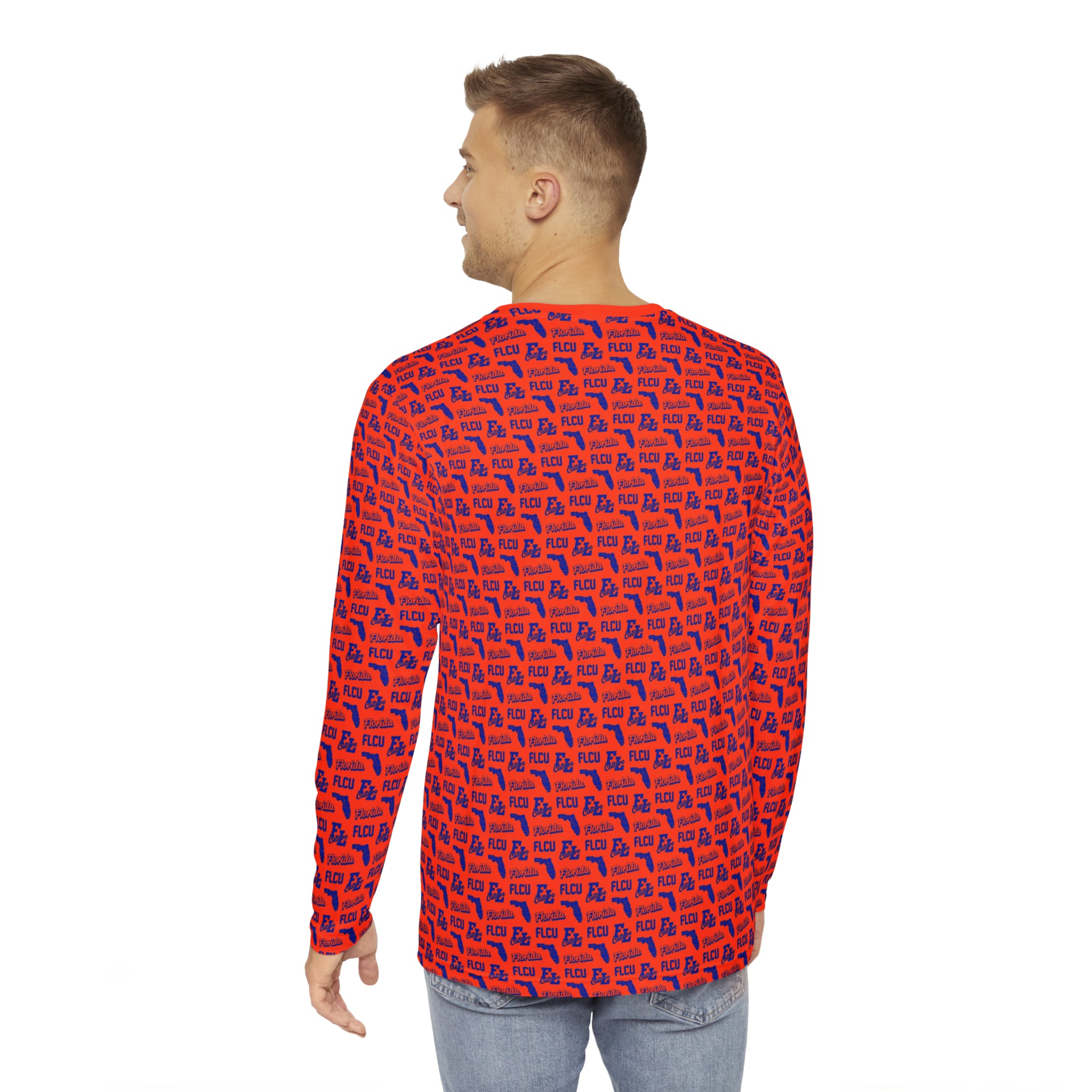 Culture Alt Pattern LS Blue/Orange
