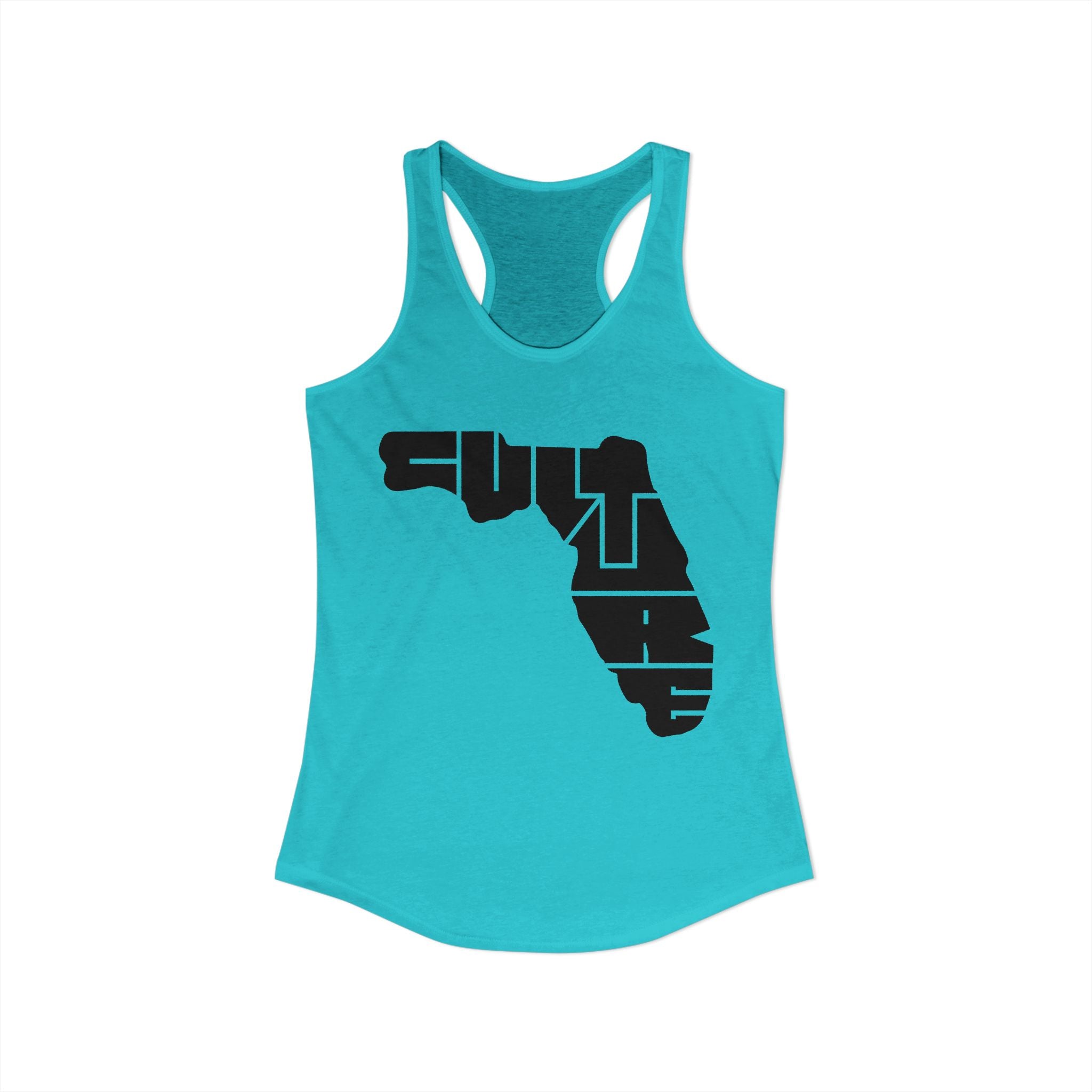 Culture Icon (Black) Racerback Tank