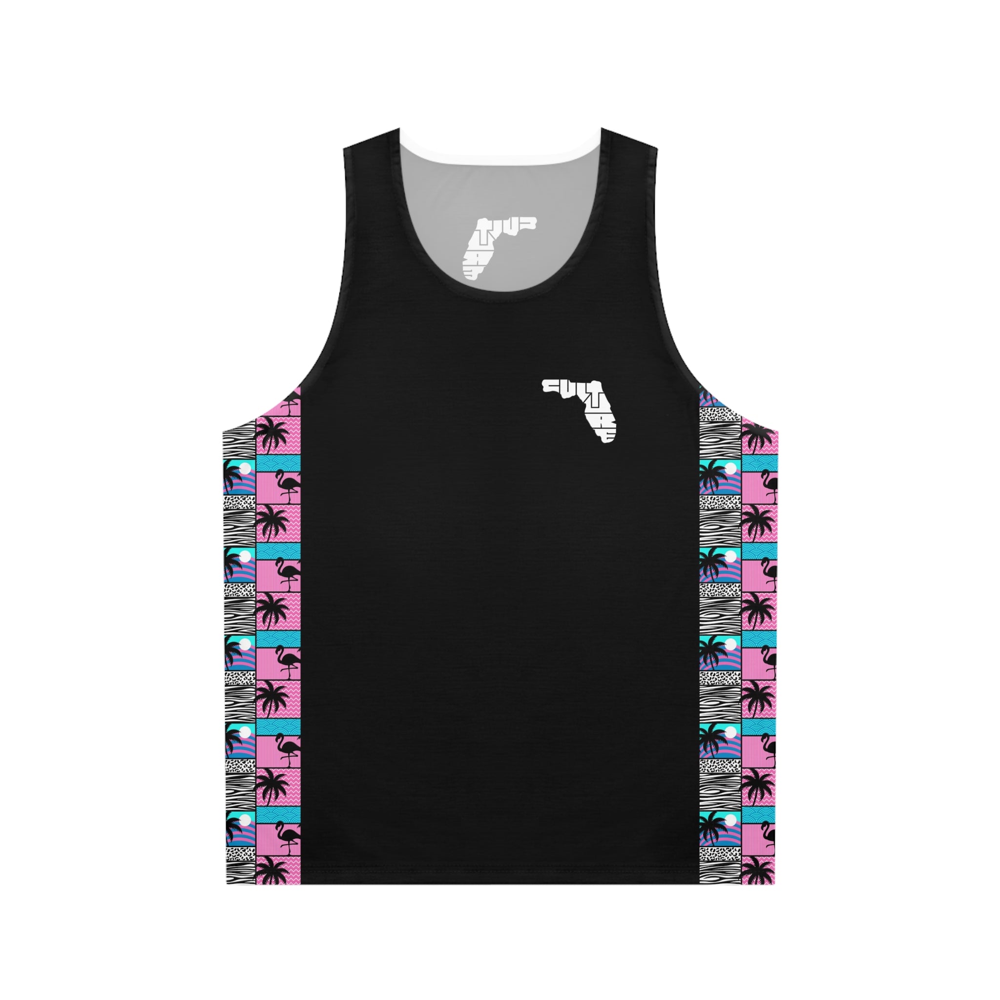 Miami Flamingo Tank Top Unisex