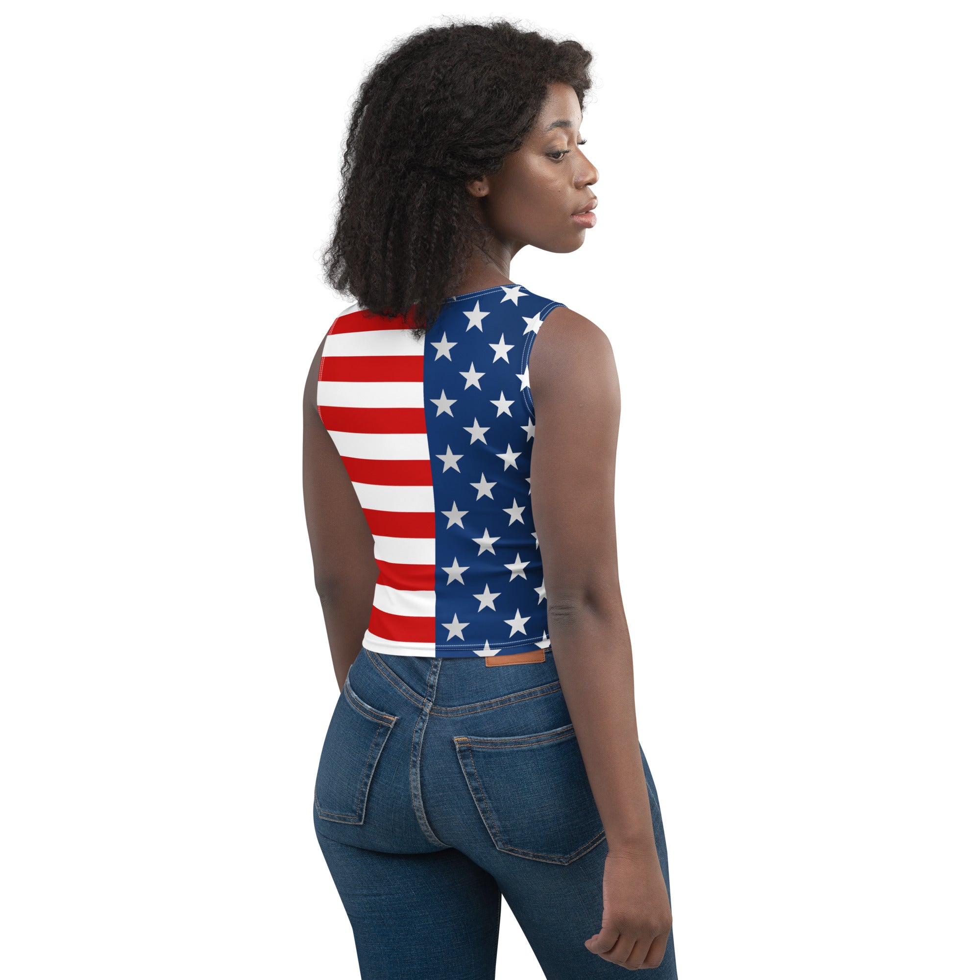 Forth Flaggin Crop Top