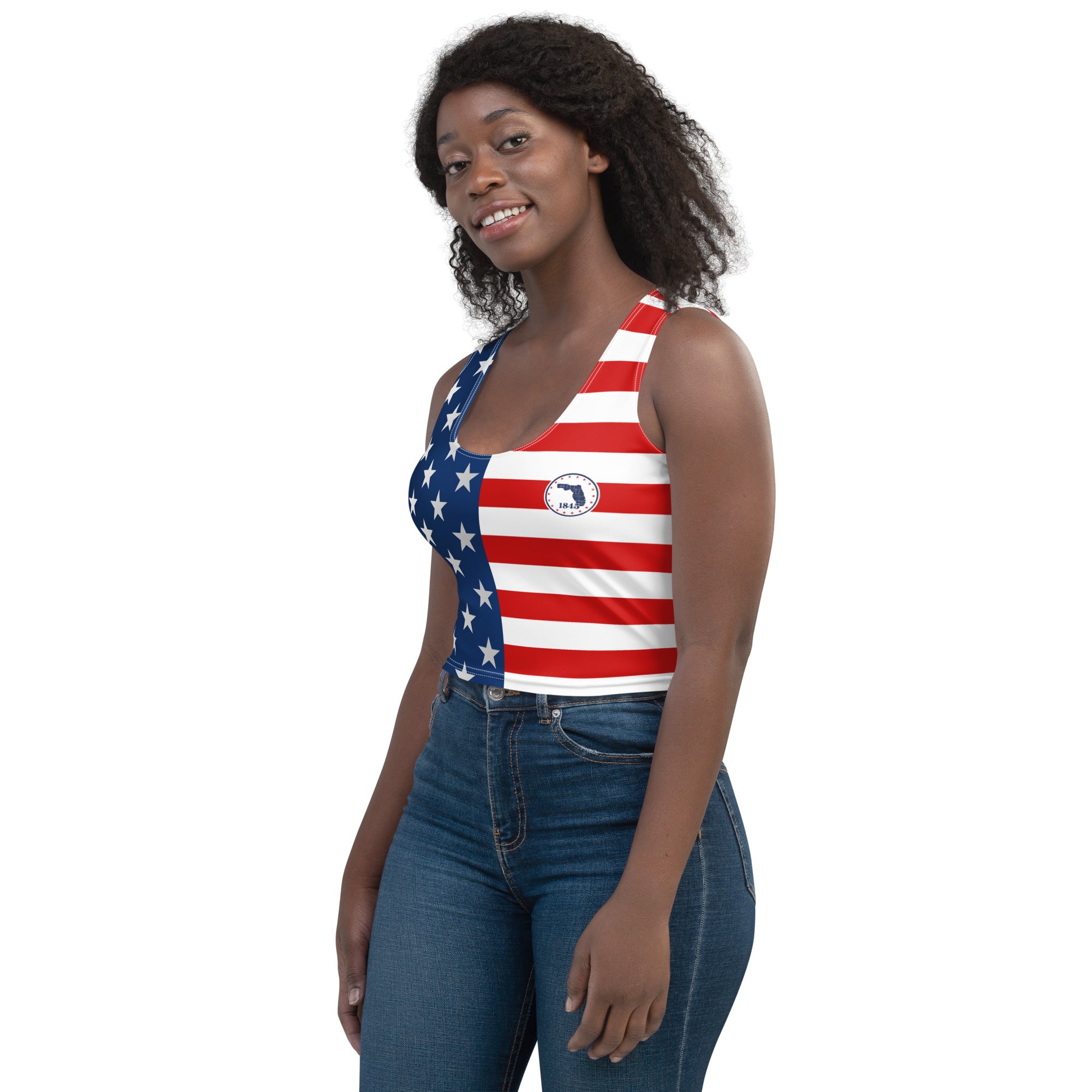 Forth Flaggin Crop Top