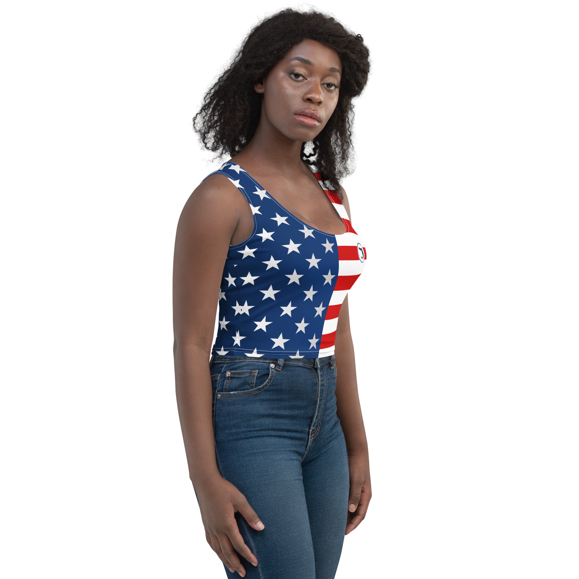Forth Flaggin Crop Top